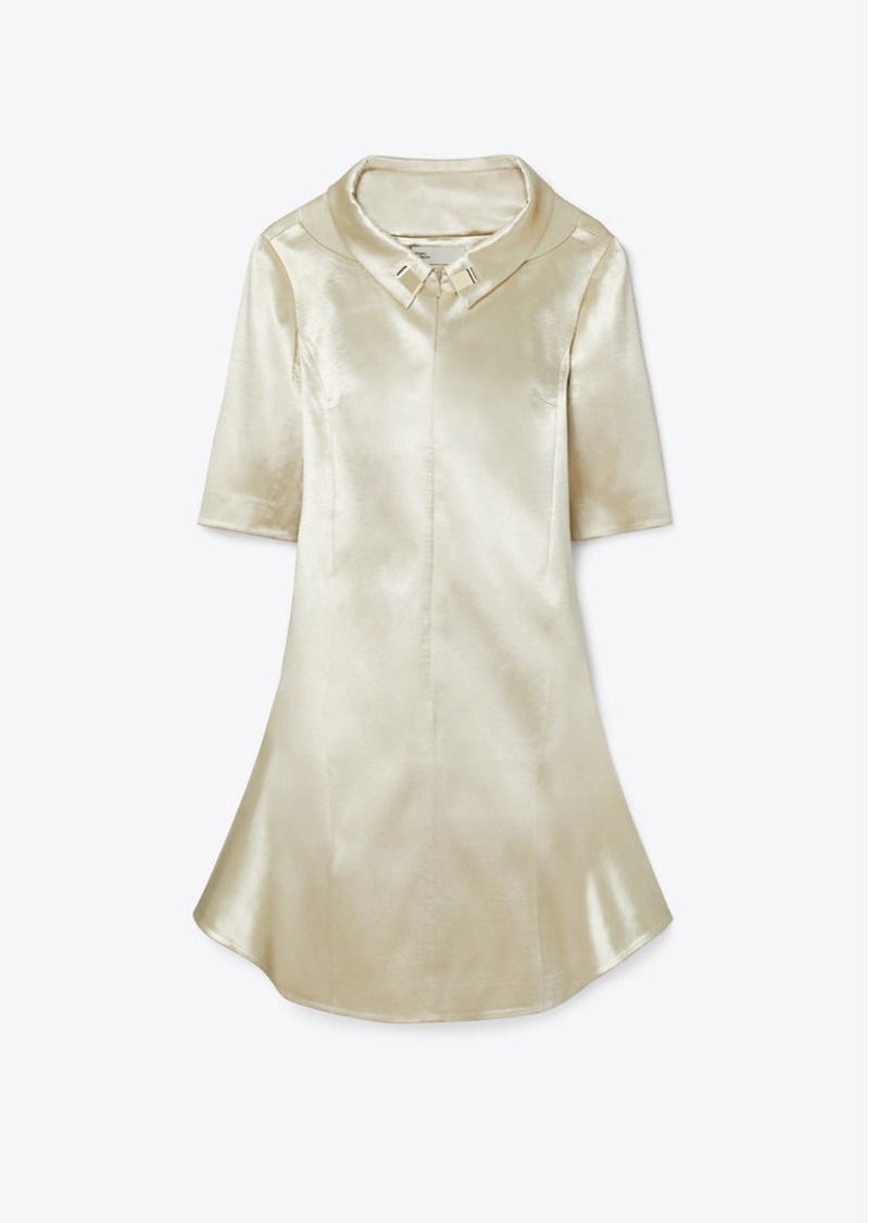 Tory Burch Bonded Satin Dress