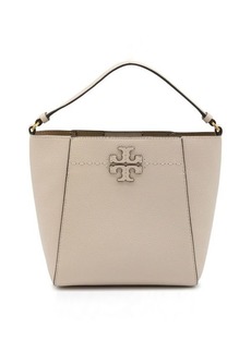 TORY BURCH BRIE LEATHER MCGRAW SATCHEL BAG