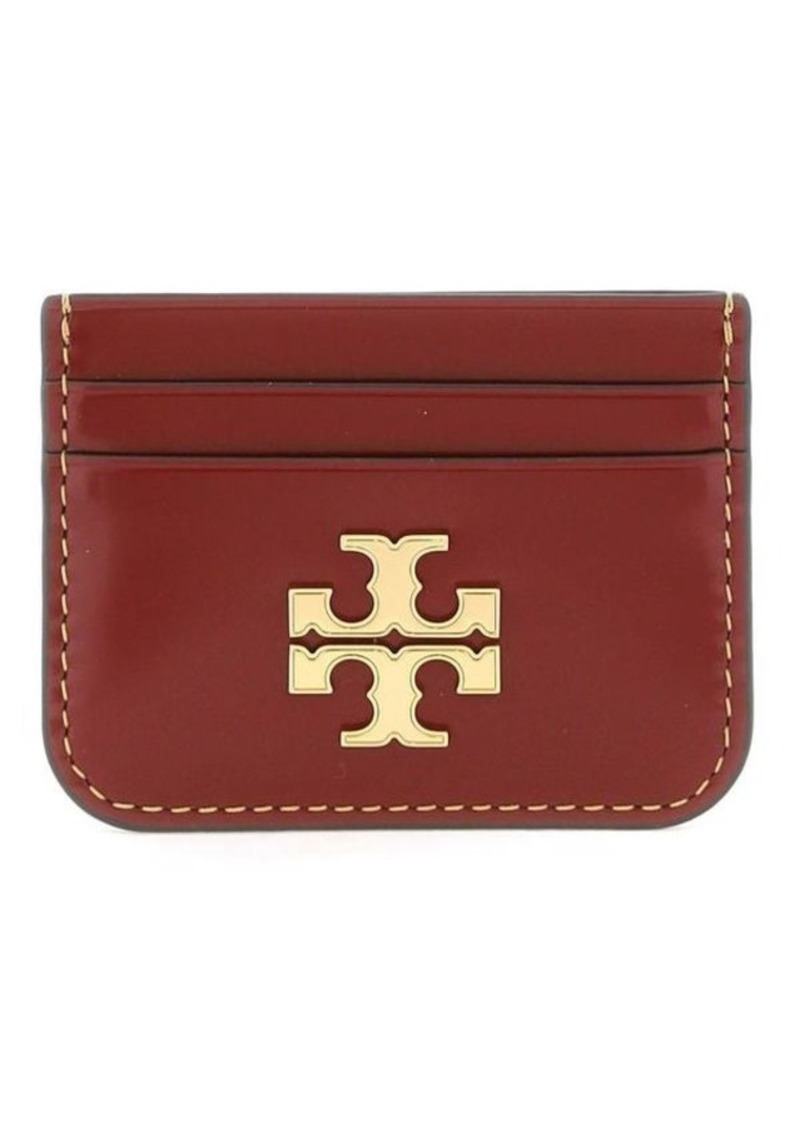 Tory burch brushed leather eleanor cardholder
