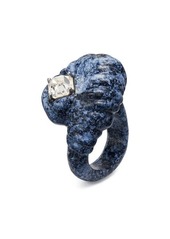 Tory Burch Carved Semiprecious Ring