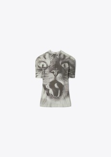 Tory Burch Cat Printed T-Shirt