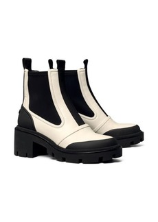Tory Burch Chelsea Boot in New Ivory/Perfect Black at Nordstrom