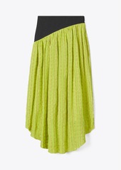 Tory Burch Colorblock Chiffon Skirt