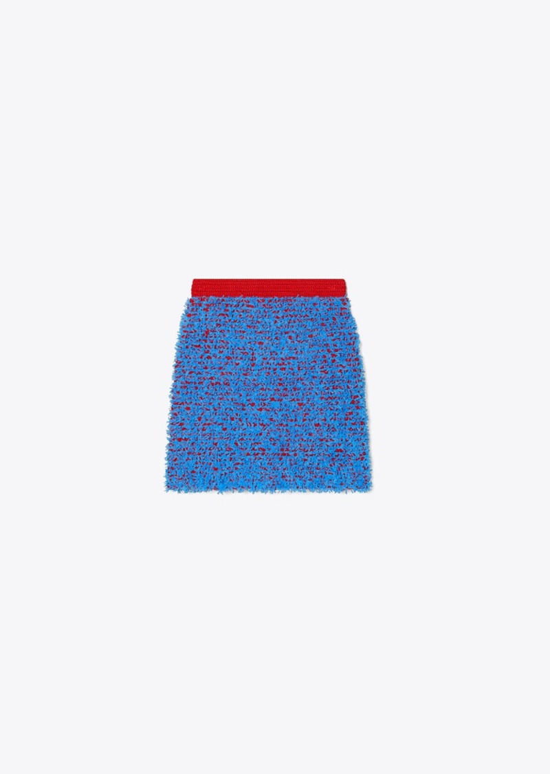 Tory Burch Confetti Tweed Mini Skirt