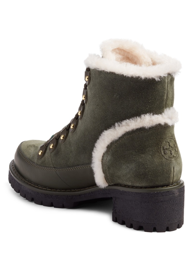 Tory Burch Cooper Genuine Shearling Boot Italy, SAVE 56% 