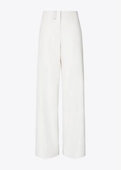 Tory Burch Cotton and Silk Poplin Pant