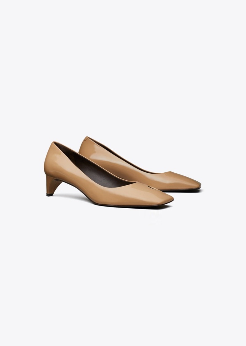 Tory Burch Cut-Out Kitten Heel Pump