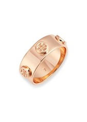 Tory Burch Delicate Logo Ring in Rose Gold at Nordstrom