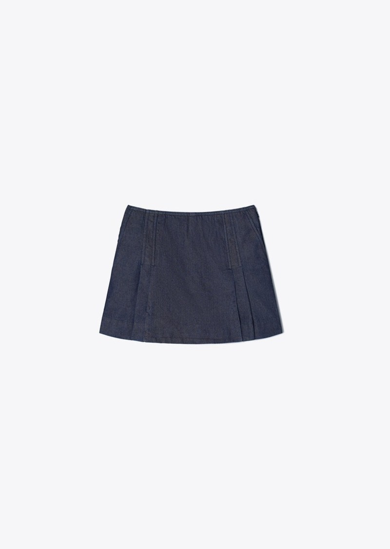 Tory Burch Denim Skort