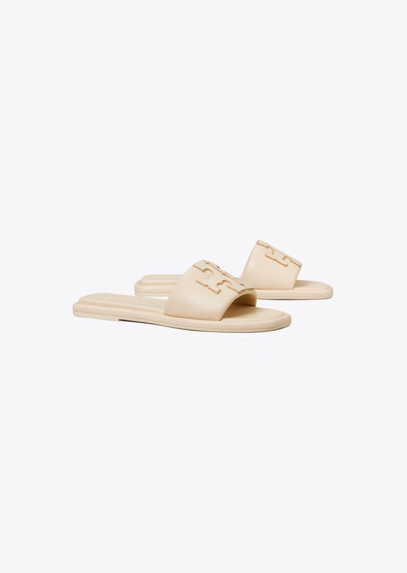 Tory Burch Double T Burch Slide, Wide