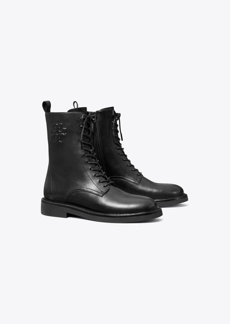 Tory Burch Double T Combat Boot