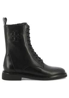 TORY BURCH "Double T" combat boots