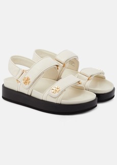 Tory Burch Double T leather sandals