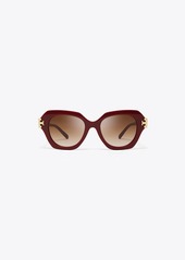 Tory Burch Eleanor Cat-Eye Sunglasses