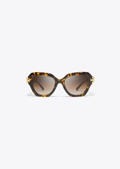 Tory Burch Eleanor Cat-Eye Sunglasses