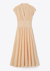 Tory Burch Embroidered Cotton Dress