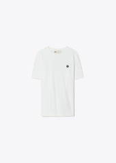 Tory Burch Embroidered Logo T-Shirt