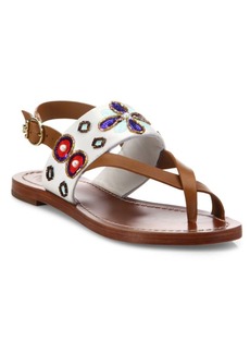 tory burch estella leather wedge sandal