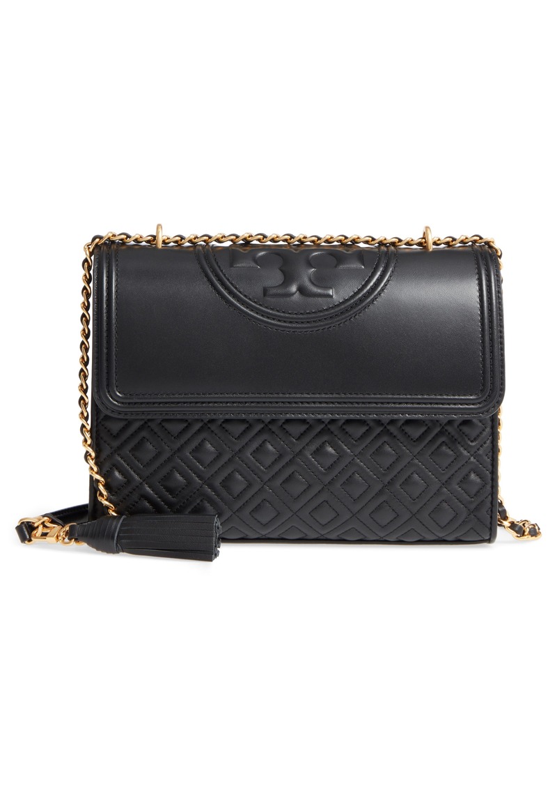 Tory Burch Tory Burch Fleming Quilted Lambskin Leather Convertible ...