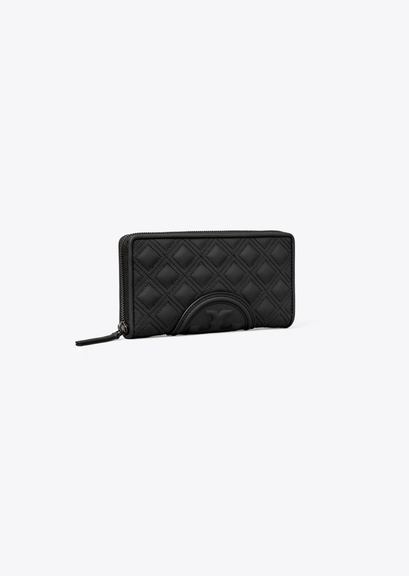 Tory Burch Fleming Soft Matte Zip Continental Wallet