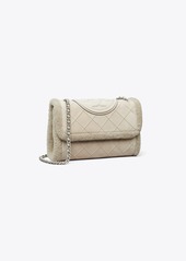 Tory Burch Fleming Soft Shearling Convertible Shoulder Bag