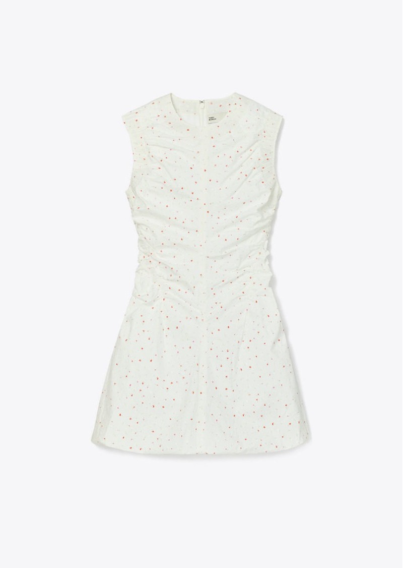 Tory Burch Floral Cotton Poplin Dress