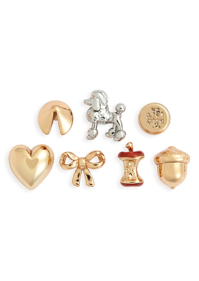 Tory Burch Tory Burch Holiday Charm Set of 7 Stud Earrings | Jewelry