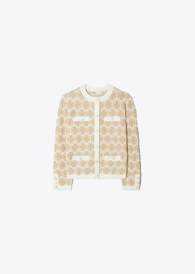 Tory Burch Kendra Bouclé Cardigan