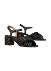 Tory Burch Kira Ankle Strap Sandal in Perfect Black at Nordstrom