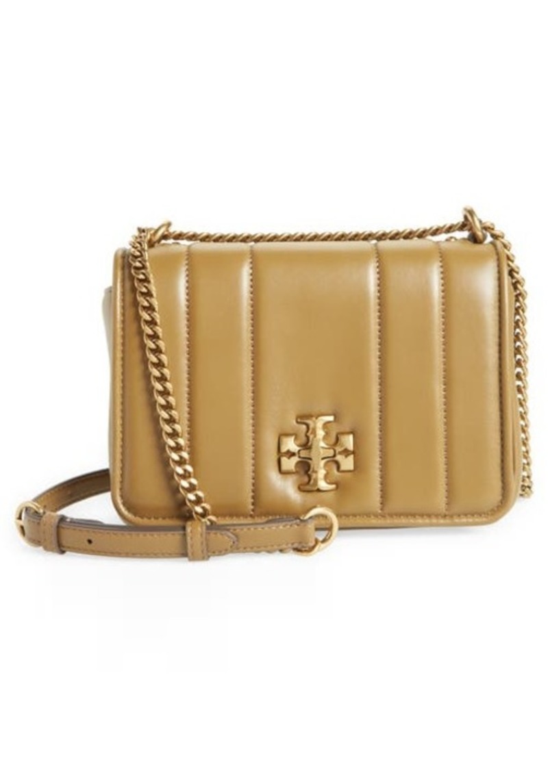 Tory Burch Kira Chain Shoulder Bag in Toasted Sesame /Rolled Gold at Nordstrom