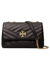 Tory Burch Kira Chevron Quilted Small Convertible Leather Crossbody Bag