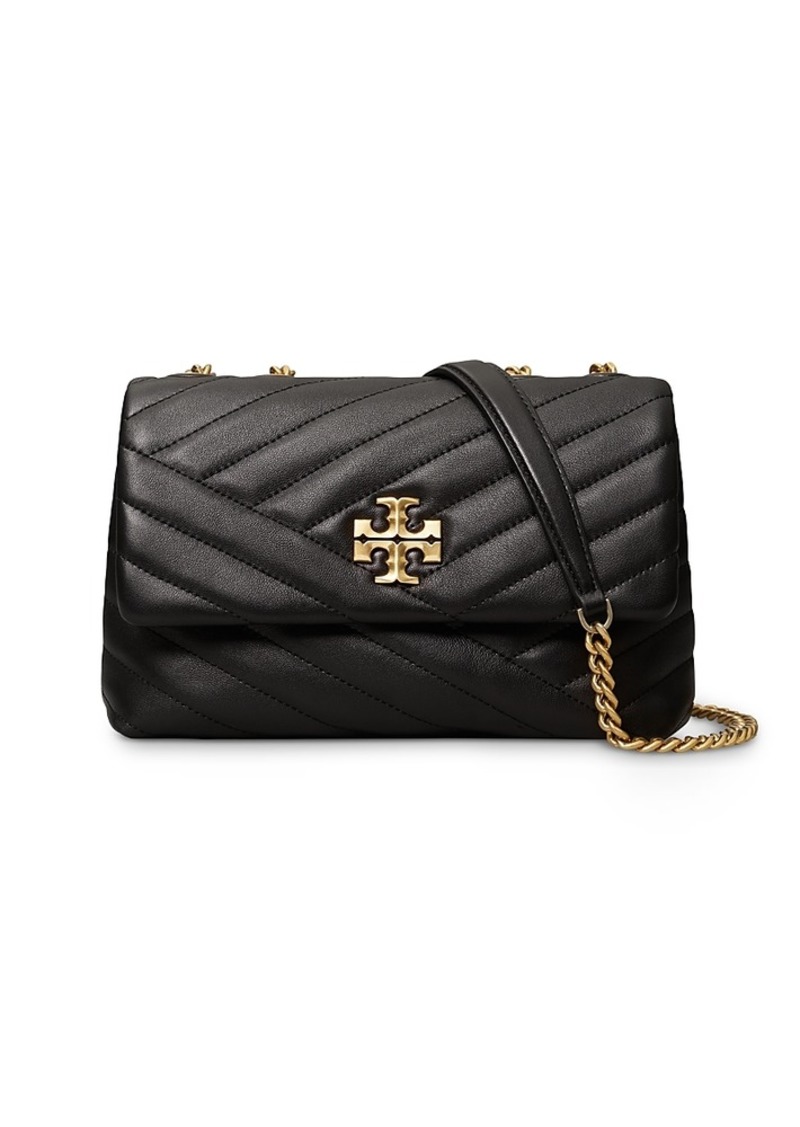 Tory Burch Kira Chevron Small Convertible Leather Shoulder Bag