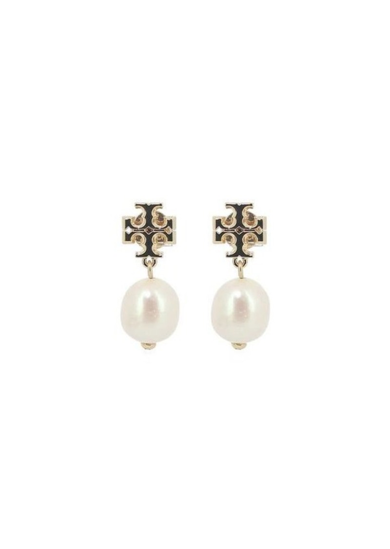 TORY BURCH "Kira" earrings with pearls