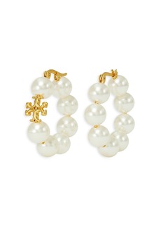 Tory Burch Kira Hoop Earrings