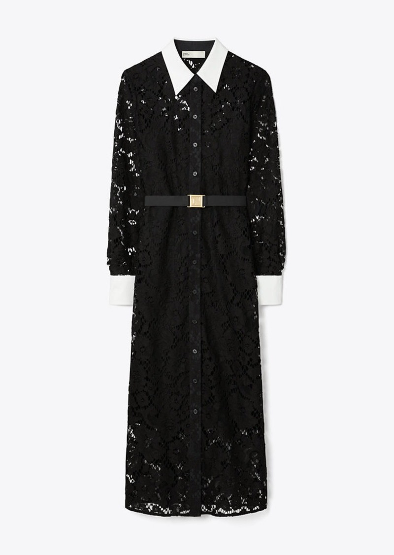 Tory Burch Lace Shirtdress