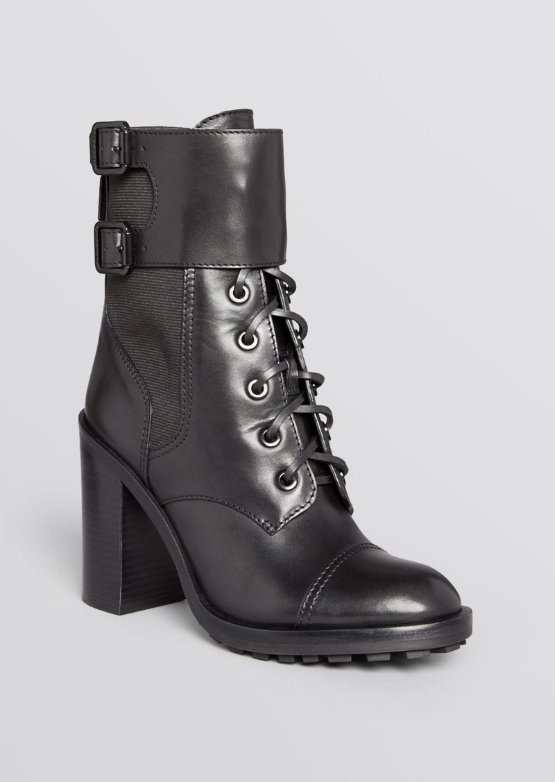 tory burch lace up boots