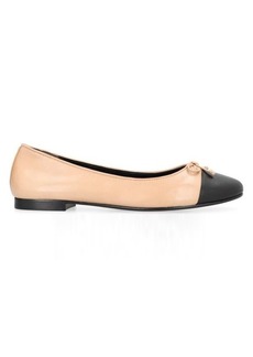 TORY BURCH LEATHER BALLET FLATS