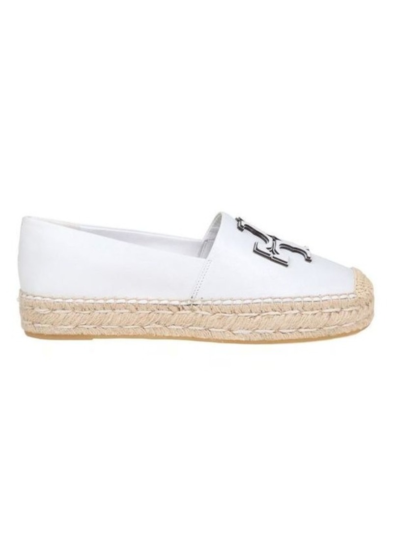 TORY BURCH LEATHER ESPADRILLES