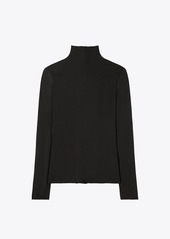 Tory Burch Long-Sleeve Jersey Top