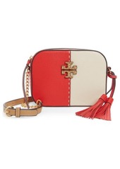 Tory Burch McGraw Colorblock Leather Camera Bag