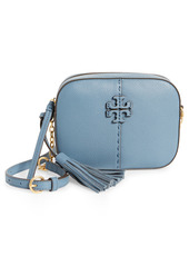 Tory Burch McGraw Leather Camera Bag in Brunnera at Nordstrom