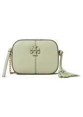 Tory Burch McGraw Leather Camera Bag in Blue Celadon at Nordstrom