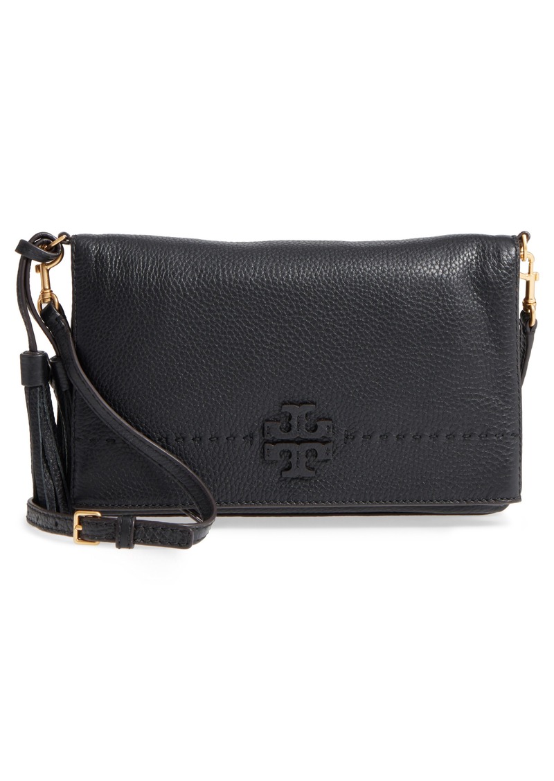 tory burch black crossbody sale