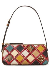 Tory Burch McGraw Patchwork Wedge Shoulder Bag in Multi at Nordstrom