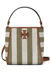 Tory Burch McGraw Small Stripe Bucket Bag in Multi at Nordstrom