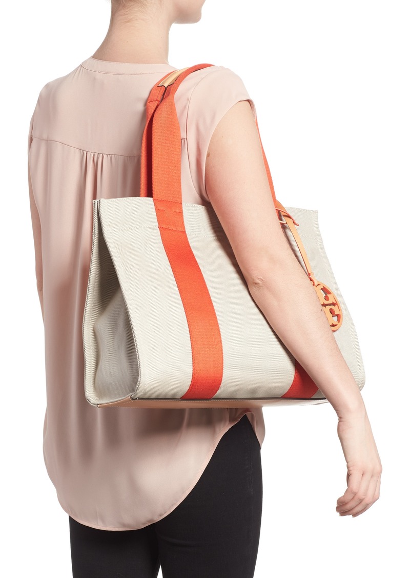 tory burch miller canvas tote