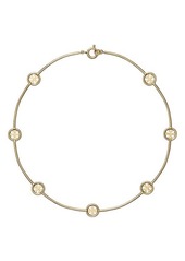Tory Burch Miller Double-T Station Necklace