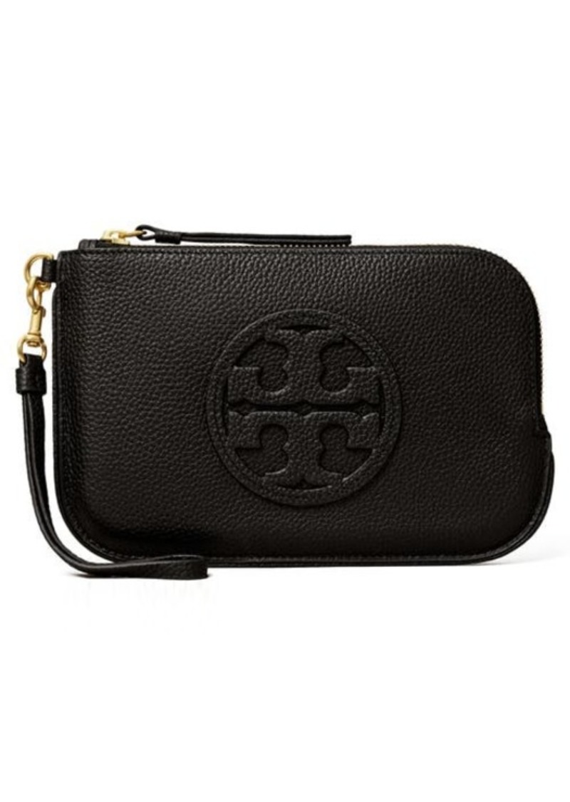 Tory Burch Miller Leather Wristlet