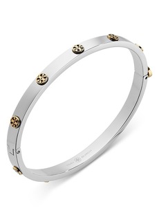 Tory Burch Miller Logo Studded Bangle Bracelet