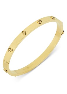 Tory Burch Miller Logo Studded Bangle Bracelet